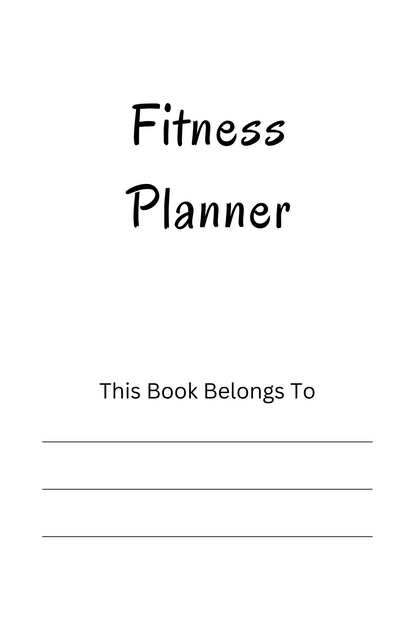 Fitness Planner