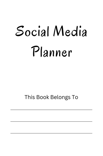 Social Media Planner