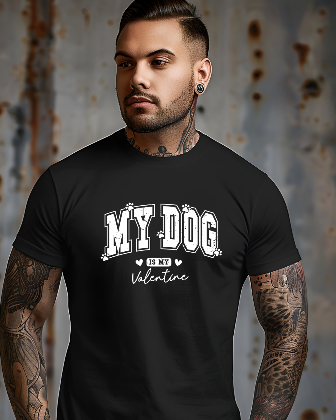 "My Dog Is My Valentine" T-Shirt