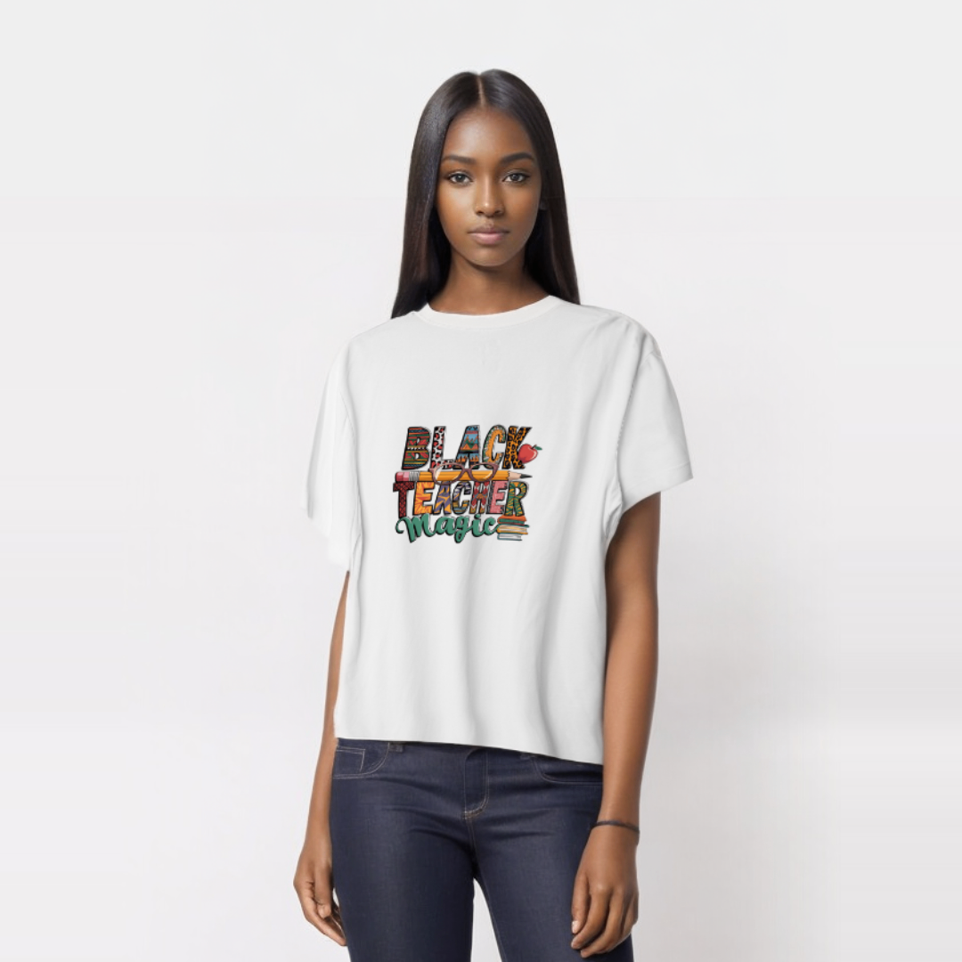 Black Teacher Magic T-Shirt – Celebrate the Power of Education