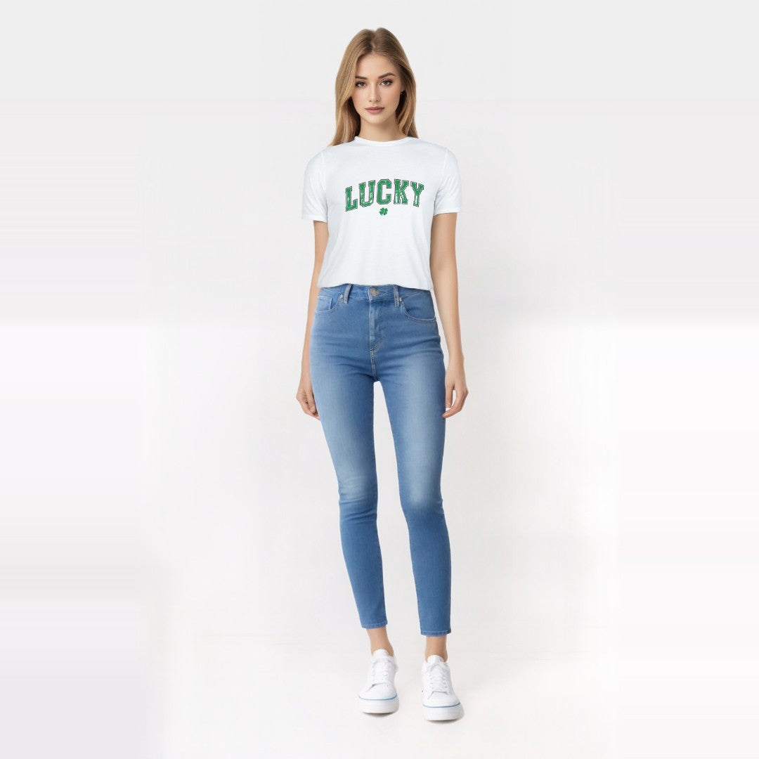 Lucky White T-Shirt – St. Patrick’s Day Edition | TheCOSpot