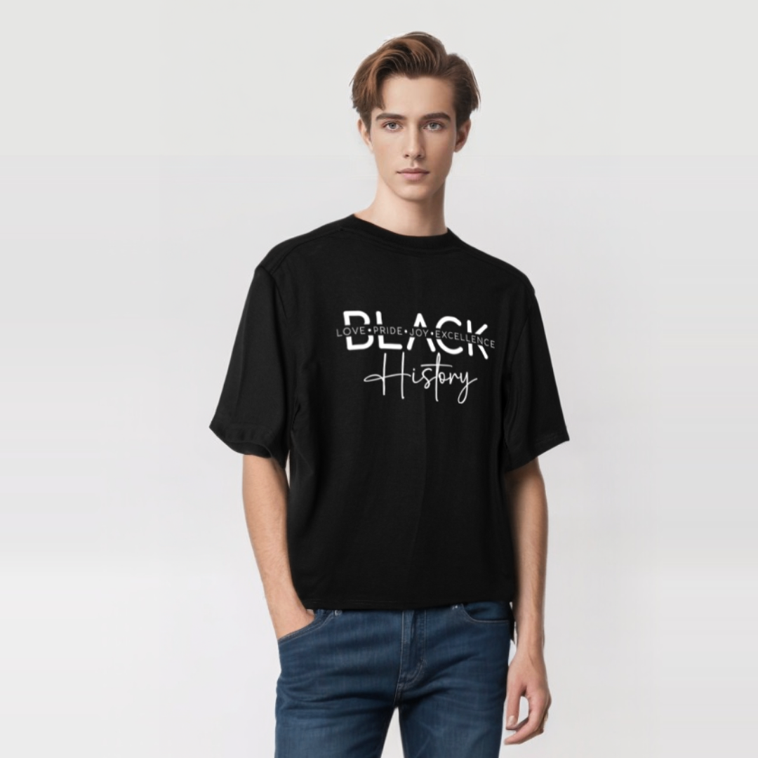 Black History - Love, Pride, Joy, Excellence T-Shirt