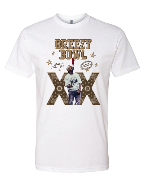 ⭐ Breezy Bowl XX Performance Gold Tee